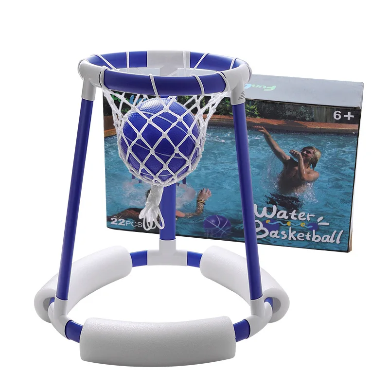Water basketball frame hot selling explosive summer children outdoor water eva basketball frame sports toys