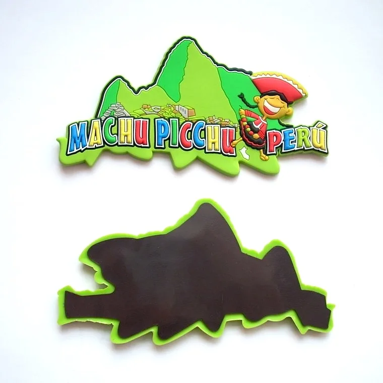 Guangzhou manufacturer soft pvc 3d design fridge magnet , flexible soft pvc refrigerator magnet