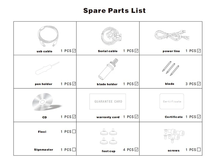 Signkanon A3 Repeat function small full touch screen vinyl sticker cutter plotter