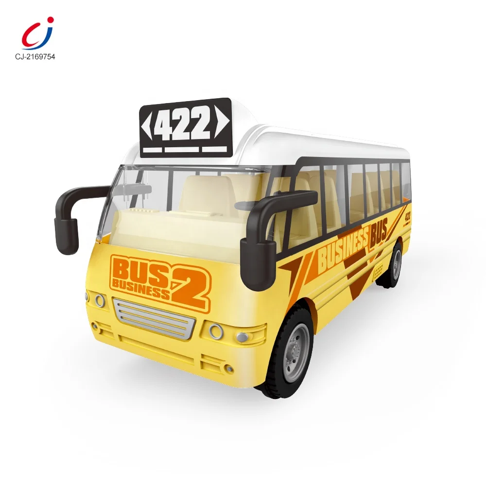 Chengji Juguetes Cheap Price Kids Flashing Light Vehicle Universal Electric Plastic Education School Bus Toy