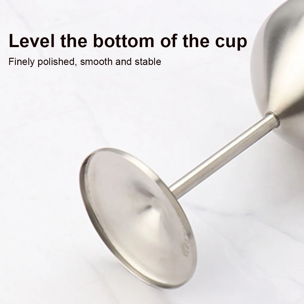 Luxury Red Wine Glasses Goblet Cup Gold Copper Plated Stainless Steel Customized for Wedding Party 16oz Customized Packaging