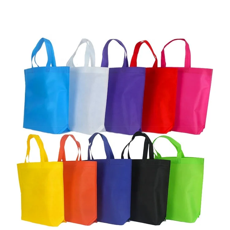 2017 hot sale tote bag non woven wholesale bag for shopping