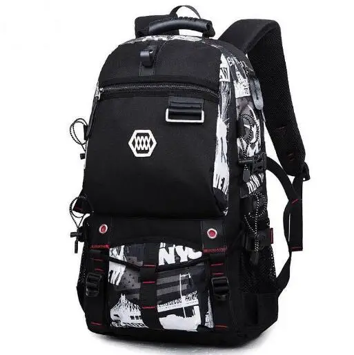 Extra Large 60L Travel Laptop Backpacks with USB Charging Port Fit 17 Inch travel backpacks for Men