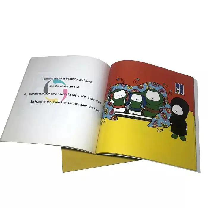 Small Quantity Black And White Soft Cover Educational Text Exercise Children Book Paperback Printing Services