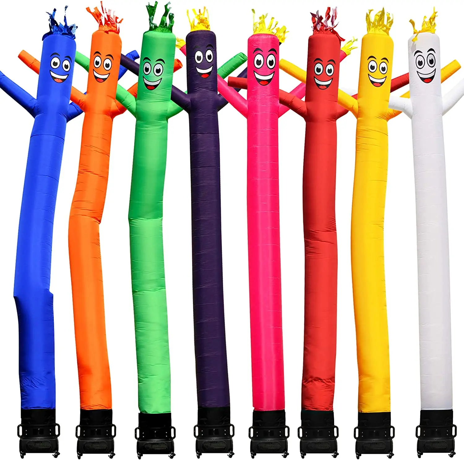 3m Waterproof Tall Colorful Single/double Leg Inflatable Air Dancer Air Tube Wave Man Inflatable Sky Dancer With Blower