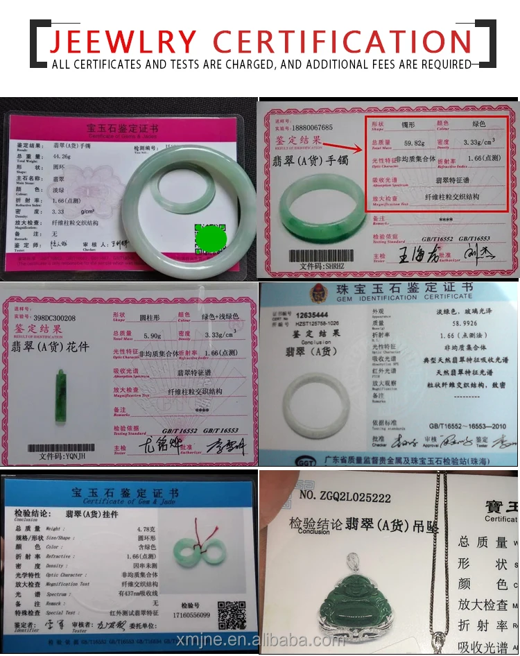 Certified Grade A Myanmar  Jade Bracelet Is Circle Old Pit Ice Waxy Orchid Floating Green Jade Bracelet Round Bar Pendant Female