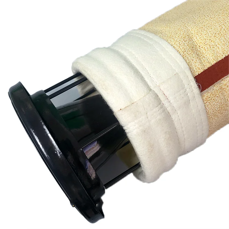 High-Temperature Resistant Acrylic Filter Dust Removal Cloth Bag for Manufacturing Plant Filtration Equipment