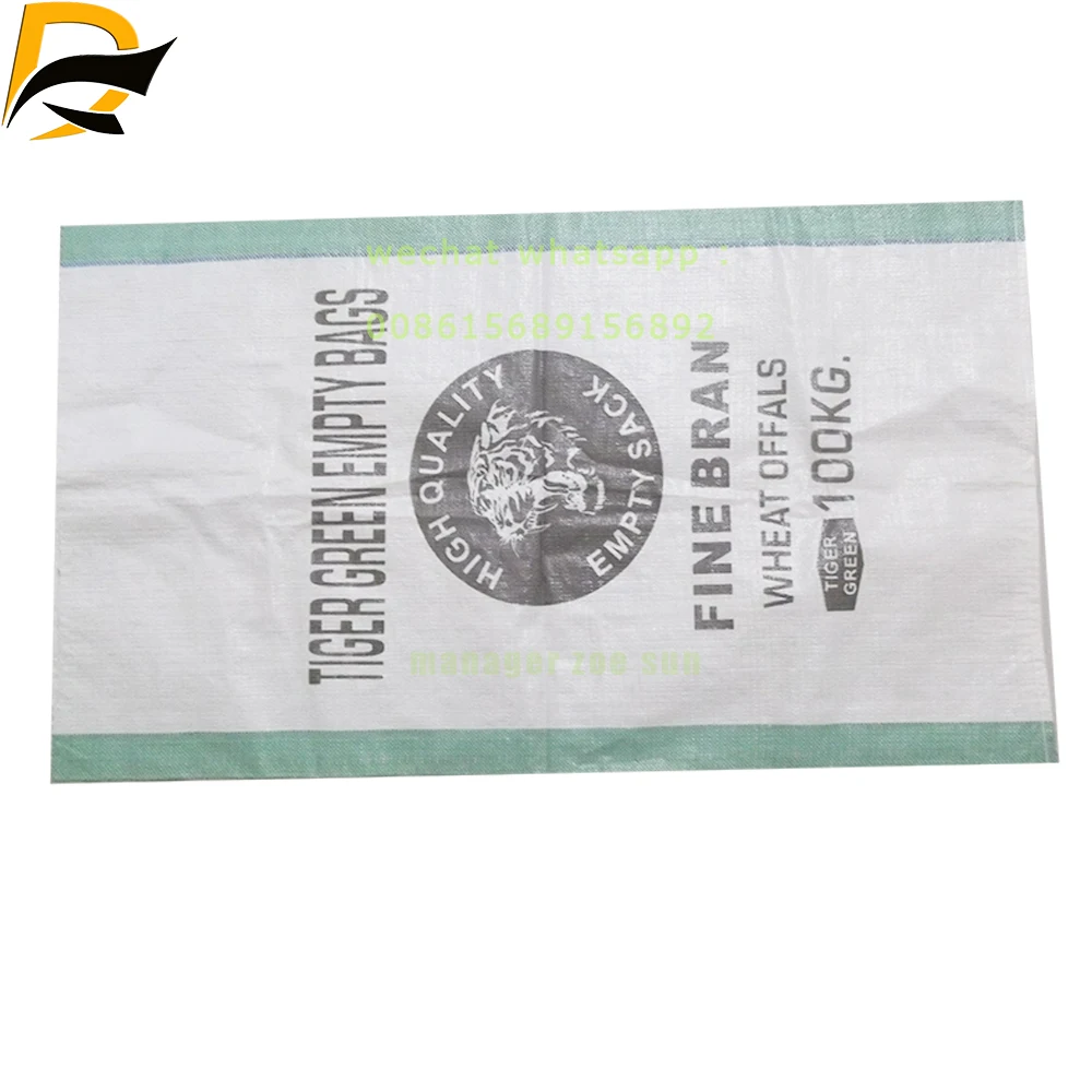 OEM design biscuit candy food bag 25kg Bopp laminated pp woven bag
