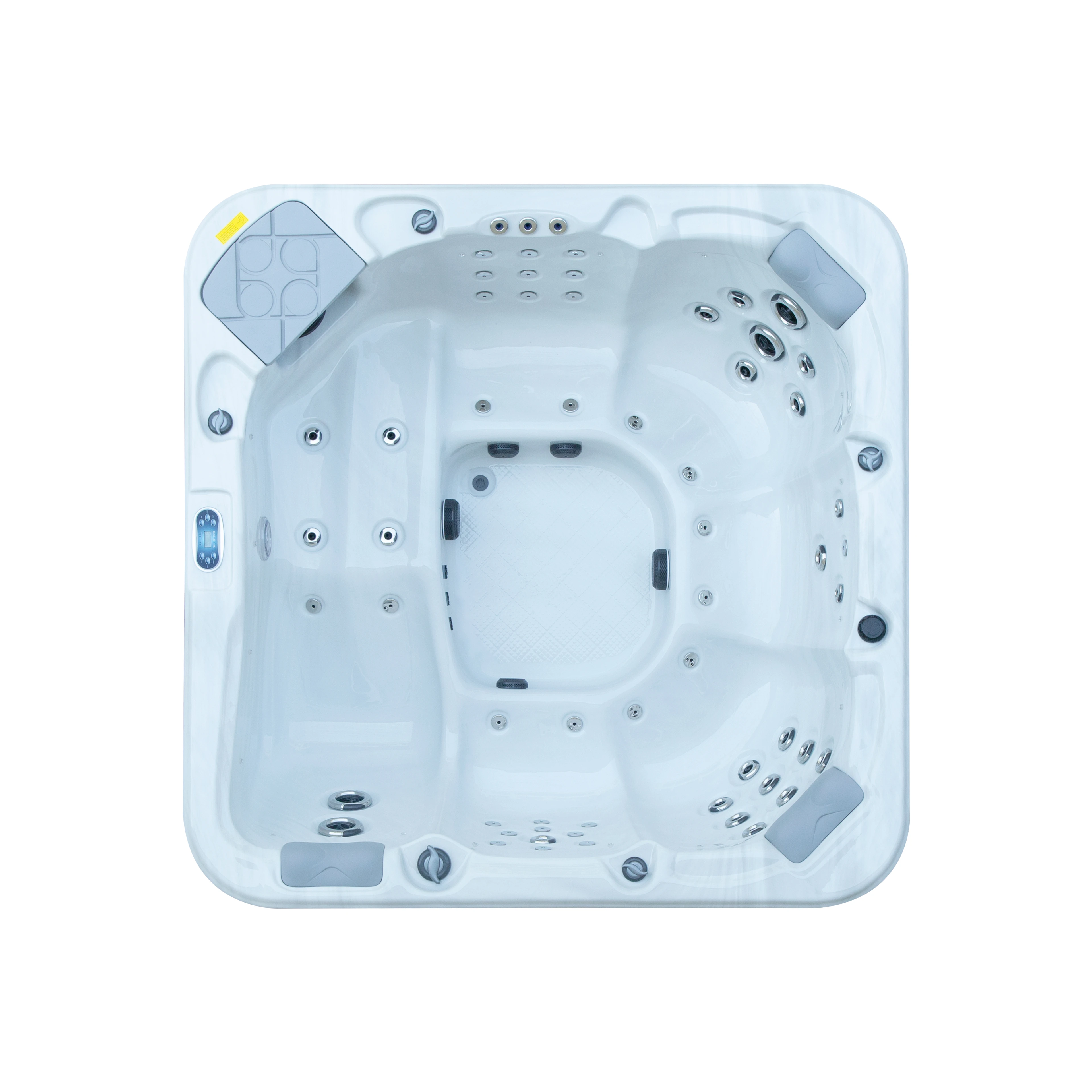 Portable 6 Person Outdoor Whirlpool Massage Hot Tub Bathtubs Spa