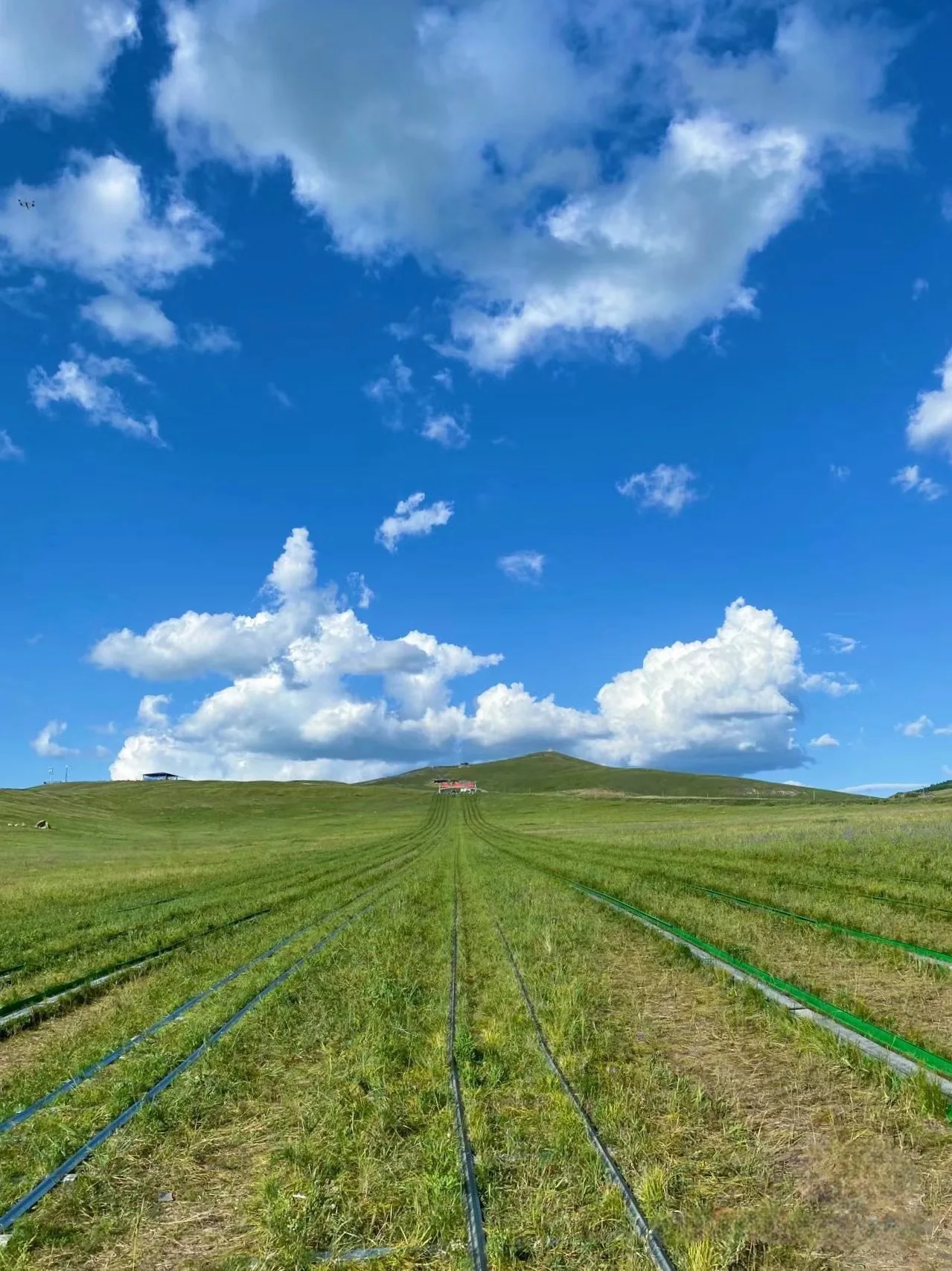 Popular Wholesale Track Grass Skiing Equipment Large Sliding Pasture Scenic Outdoor Sliding Chute Amusement Equipment