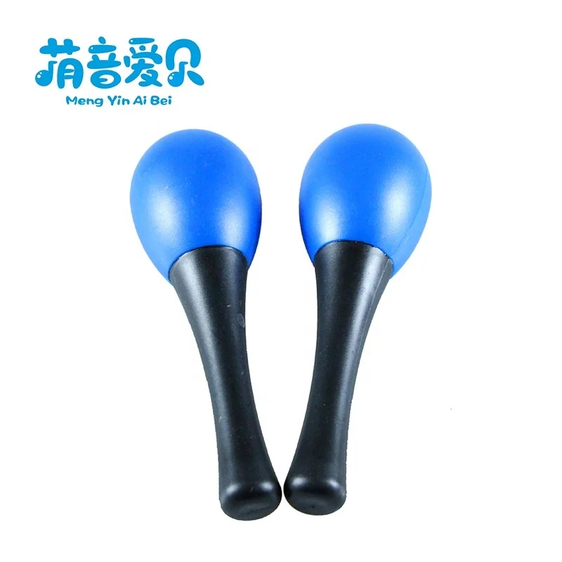 wholesale little plastic maracas musical instrument with good quality