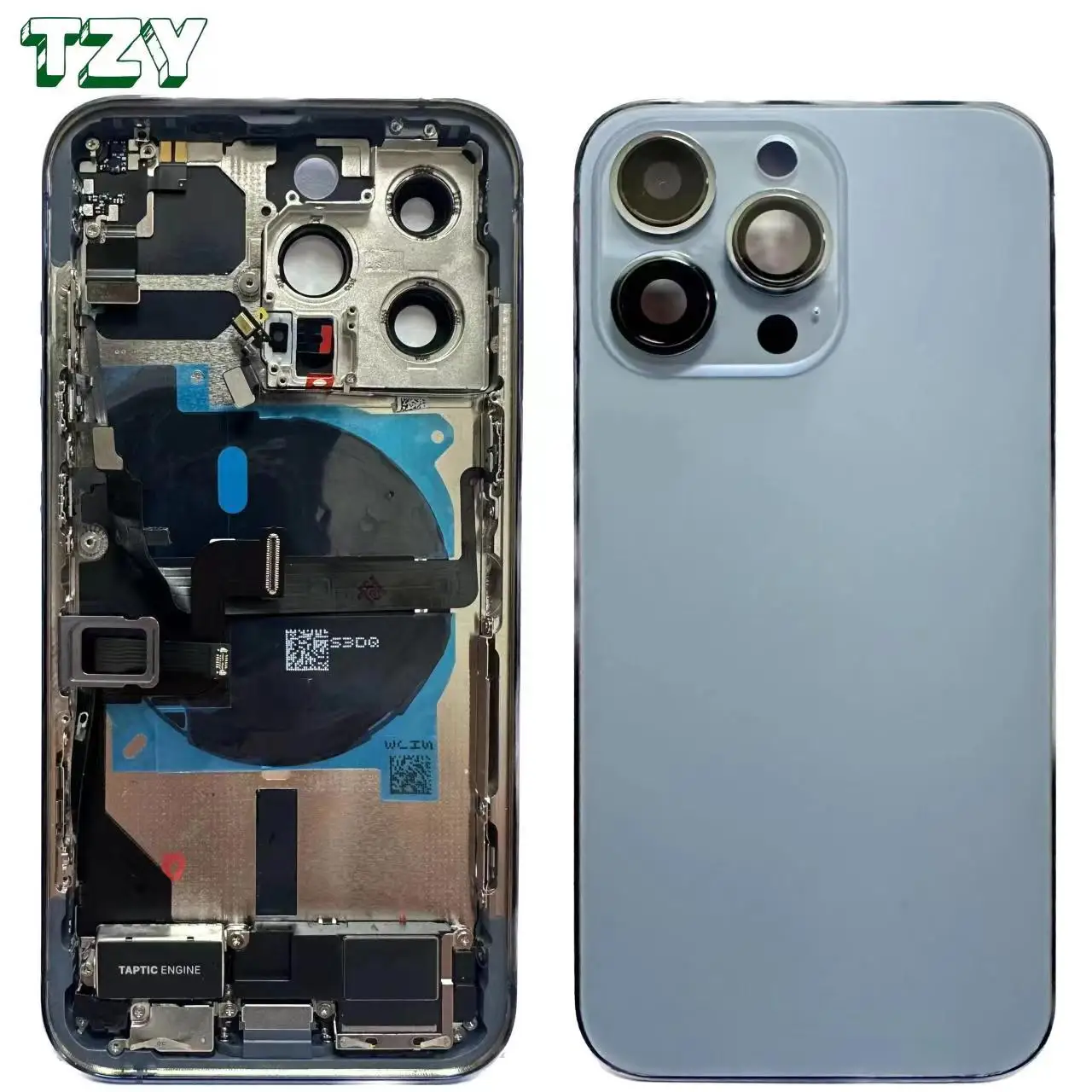 Glass Battery Cover Back Housing For Iphone 13 Pro rear door