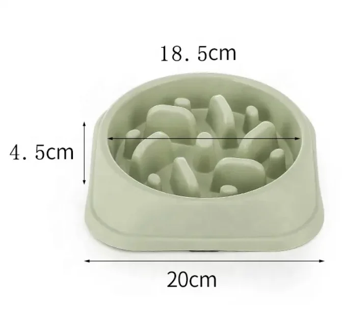 Factory OEM ODM Maze Interactive Dog Puzzle Non Skid Stop Dog Food Bowl Slow Feeder Dog Bowls