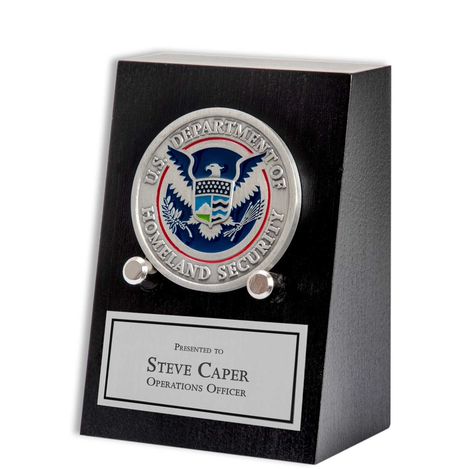 Noble 2023  Wooden Ornaments Medallion Stand Achievement Cooperation Trophy Award Custom Logo Business Gift Hand Craft Plaque