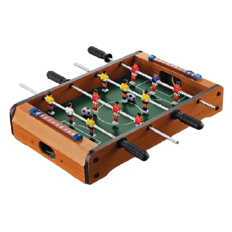 
Mini Soccer Table Wooden Mini Soccer Football Game for Kids and Adults 