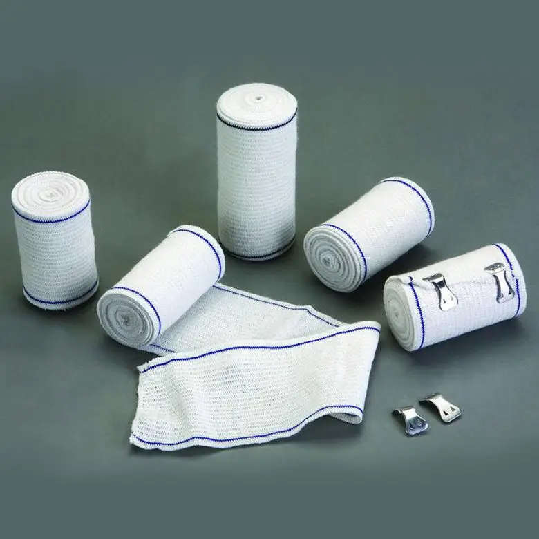 Zhejiang wholesale hospital surgical medical spandex wrinkle soft elastic warp bandage