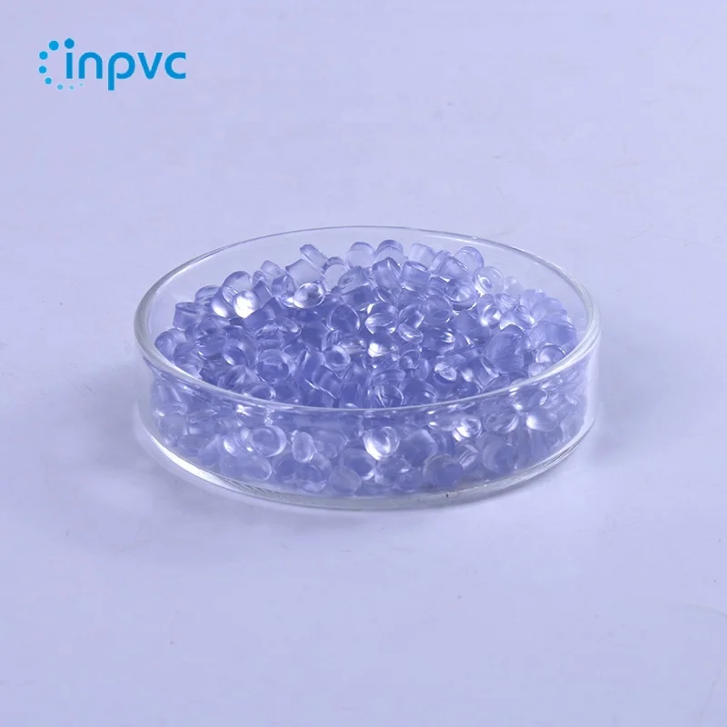 Прозрачная ПВХ-композитная гранула для бутылки