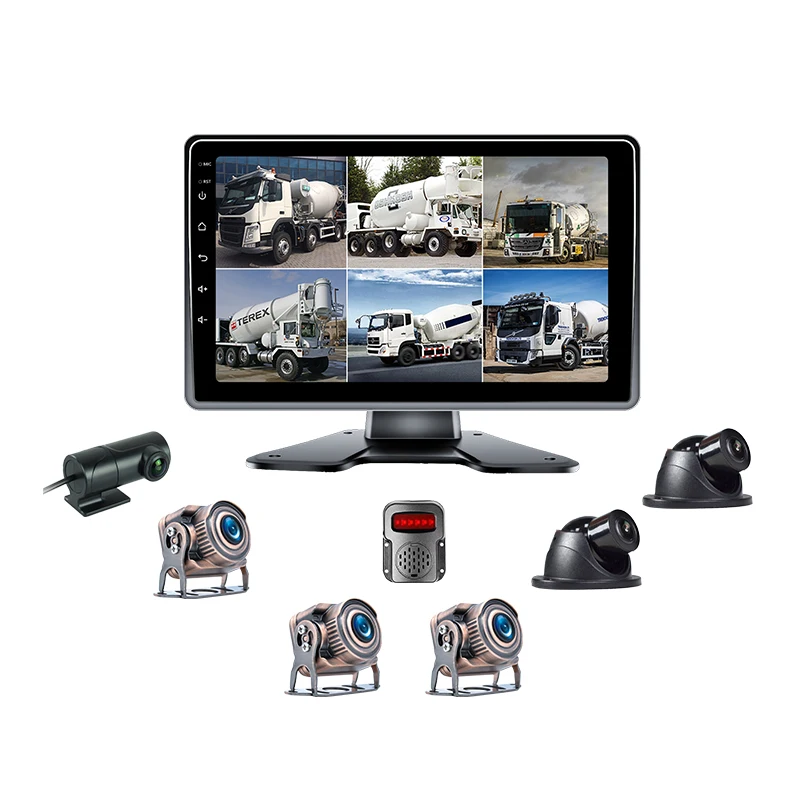 10 1 дюймов 6-канальный AHD 1080P 2.5D сенсорный экран системы записи видео