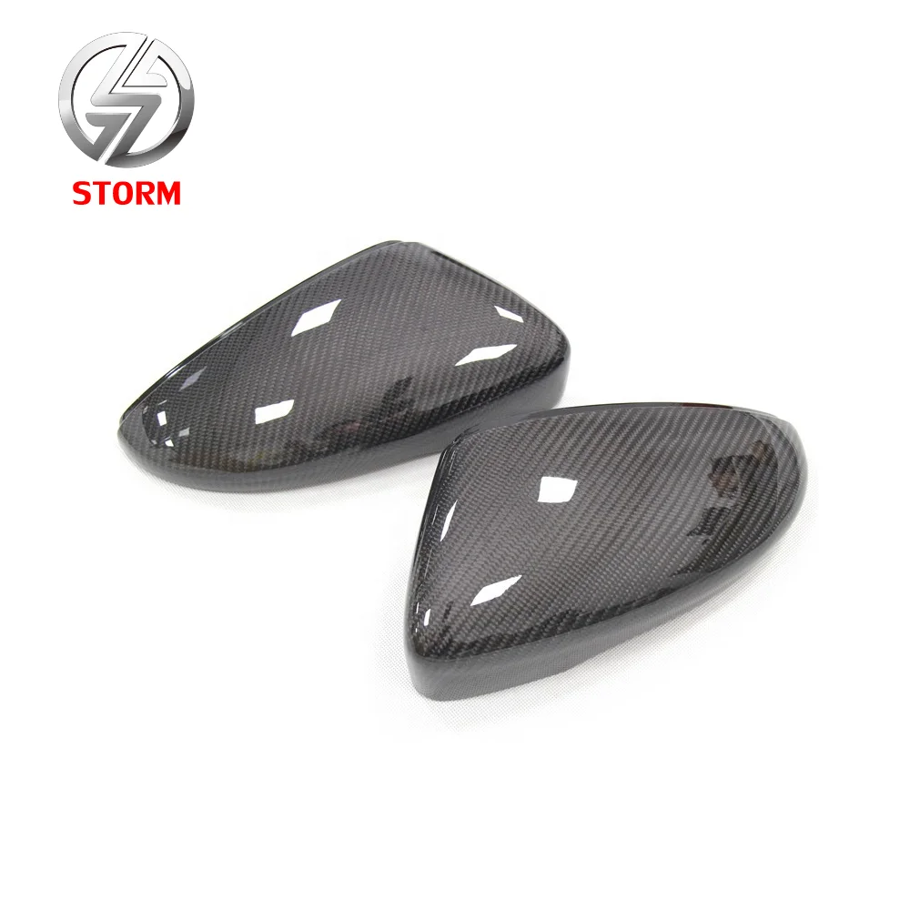 Replacement Carbon Fiber Mirror Cover For VW Passat CC Scirocco 2010-2016 Jetta Bora Beetles 11-16 EOS 2008-2016