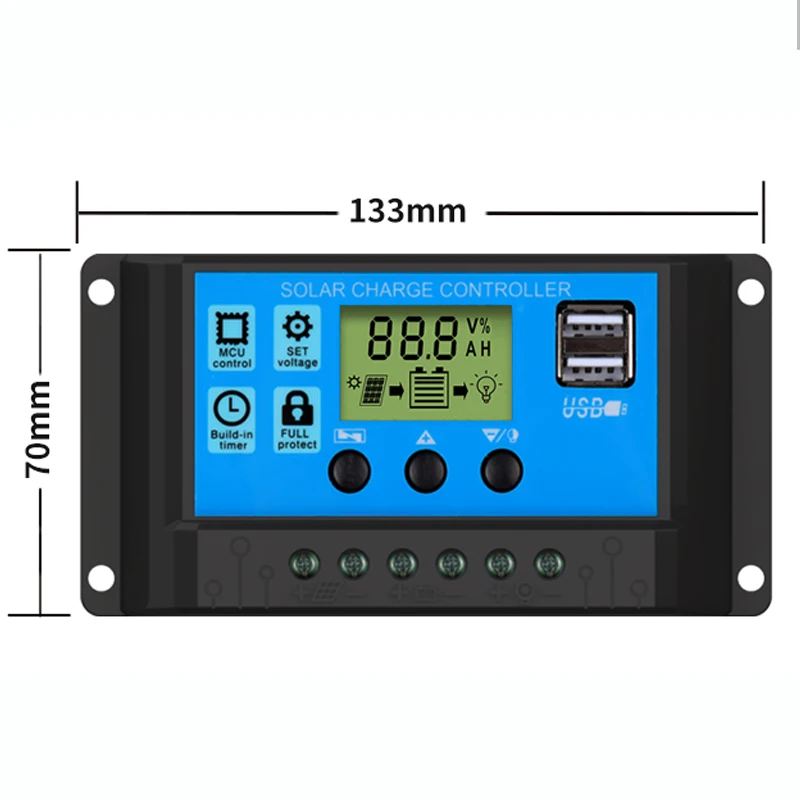 100W mppt solar charge controller 100a 48V solar battery charge controller 500v dc solar charge controller mppt 300W