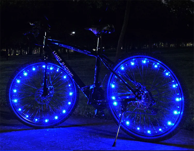 Bicycle Spoke Lights Hot Wheels Night Cycling Light Running