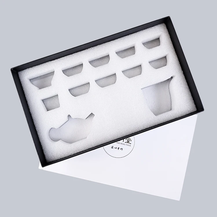 Customized gift paper box with foam cosmetic shoes boxes hard board box Customized Paper packaging Eco Friendly