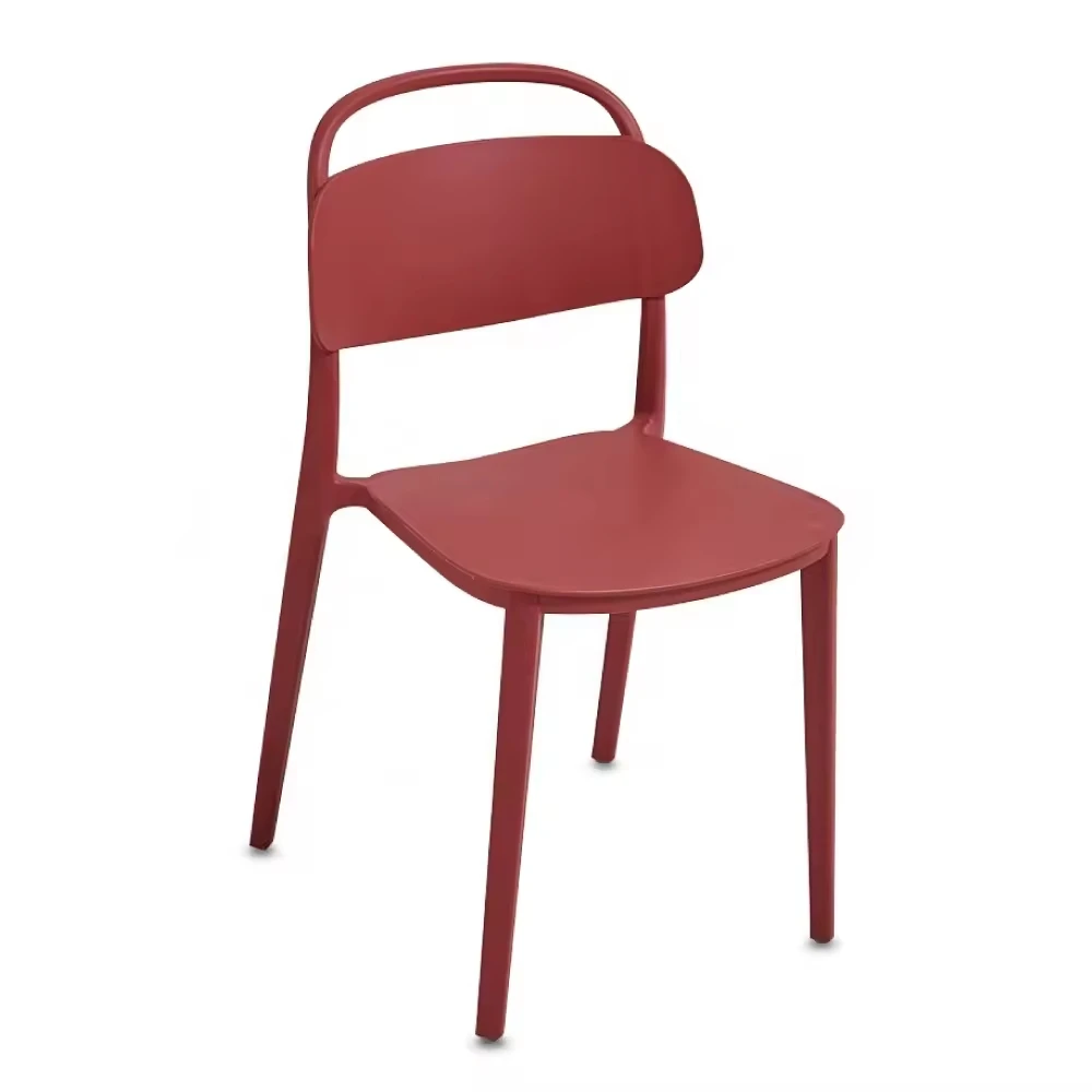 Wholesale simple table chair Single milk tea shop with thick leisure home furniture outdoor chair