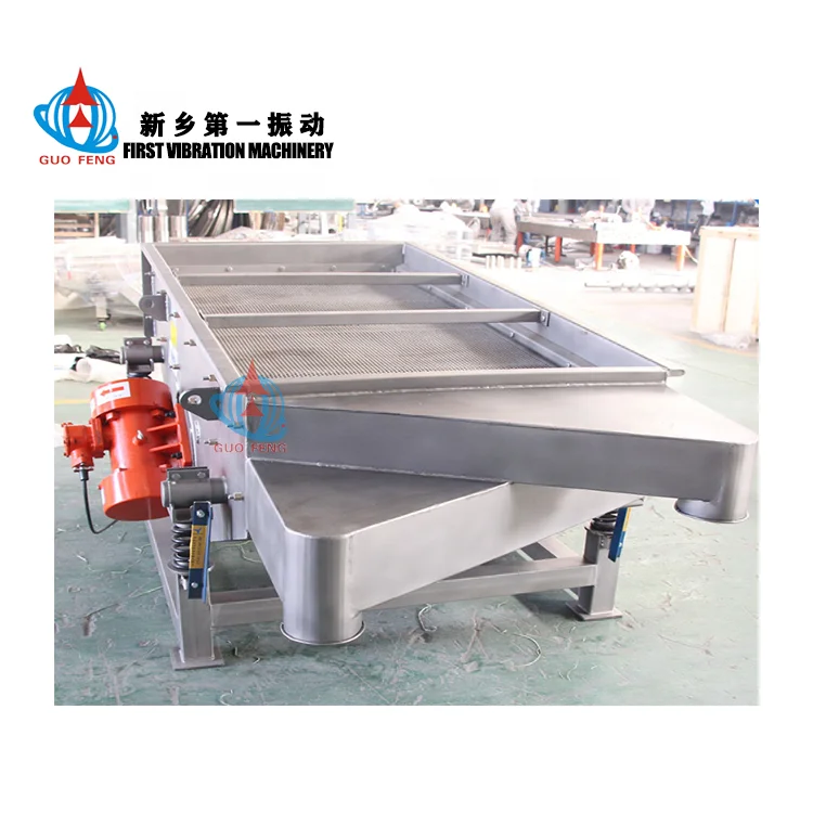 Factory price Sand sifting machine industrial linear vibrating screen sieving equipment