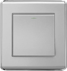 L3.4 factory price silver grey 1 2 3 4 gang wenzhou electric wall switch for home