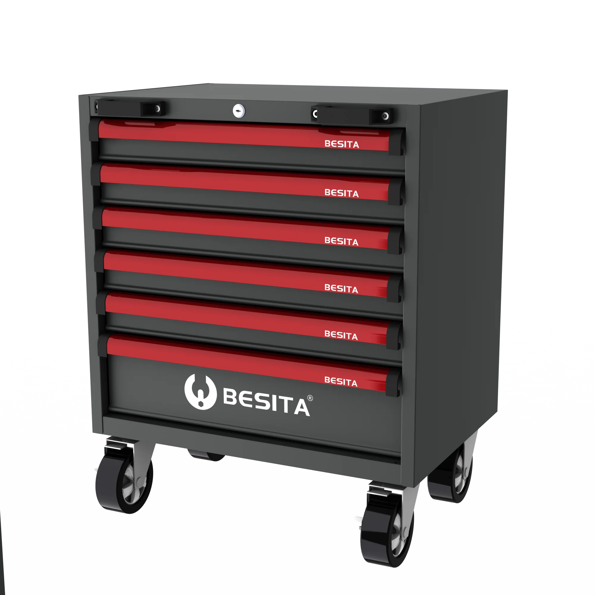 Professional BESITA 76371 Super 7 Drawer Tool Cabinet Tool Trolley For Workshop