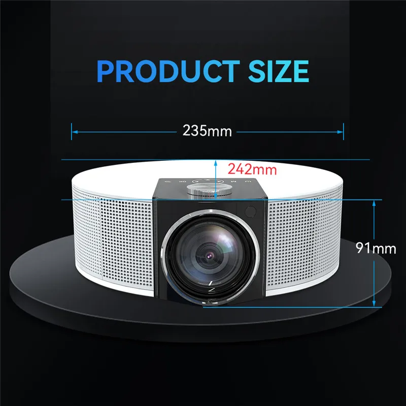 Sainyer Hologram Projector 3D Holographic Projection Smart Android Video Mobile Hd 1080P Led Projectors
