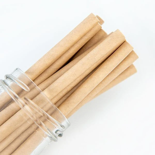 Bio Custom design straight paper drinking straw