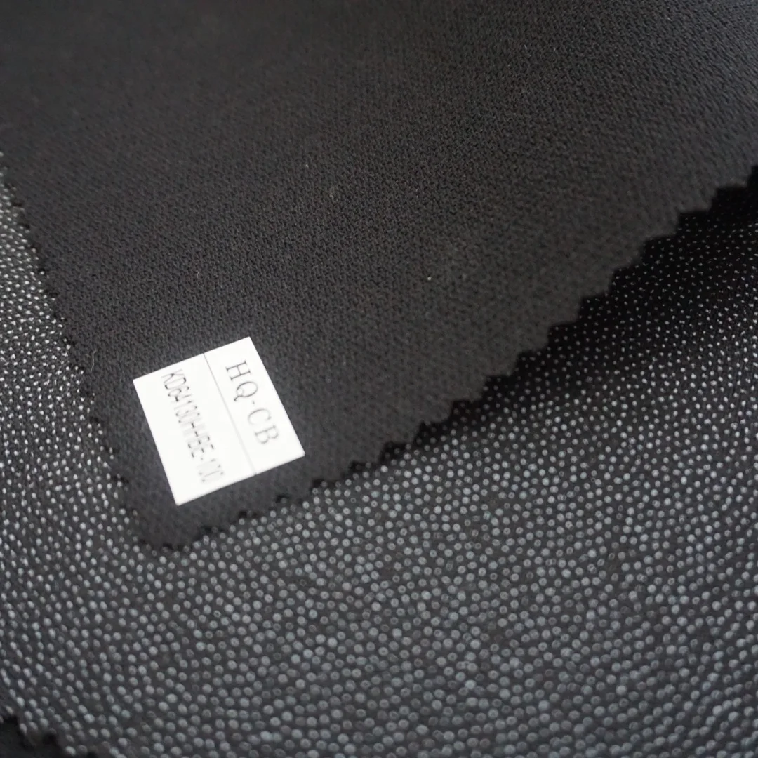 Wholesale  woven fusible/circular /tube knitted interfacing fabric  polyester interlining lining
