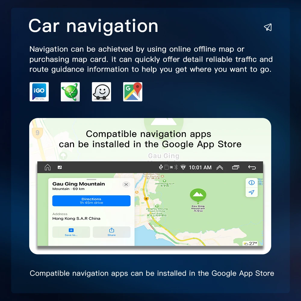 9 дюймов 2 din двойной Din Android 12 автомобильный DVD плеер GPS с Bluetooth универсальный Радио стерео аудио головное устройство Carplay сенсорный