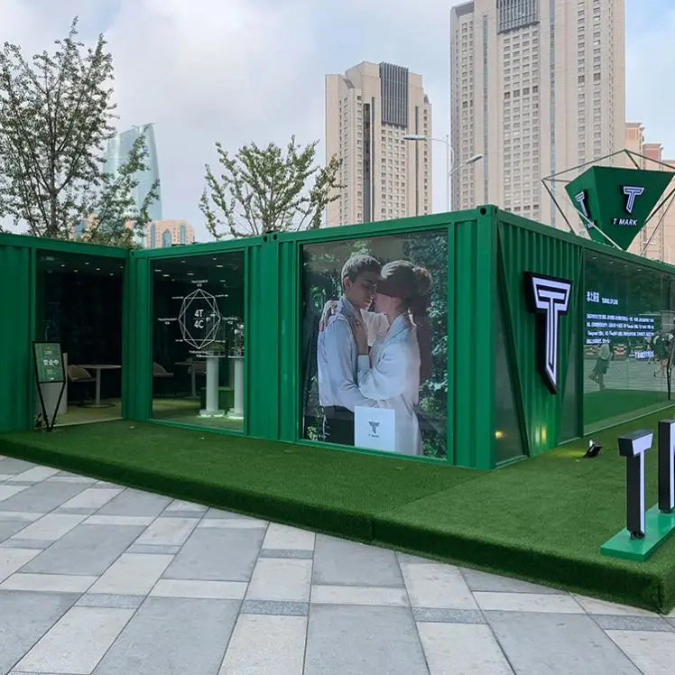 China Easy Transportation Swimming Pool Prefab Non-Standard Steel Structure Living Container House