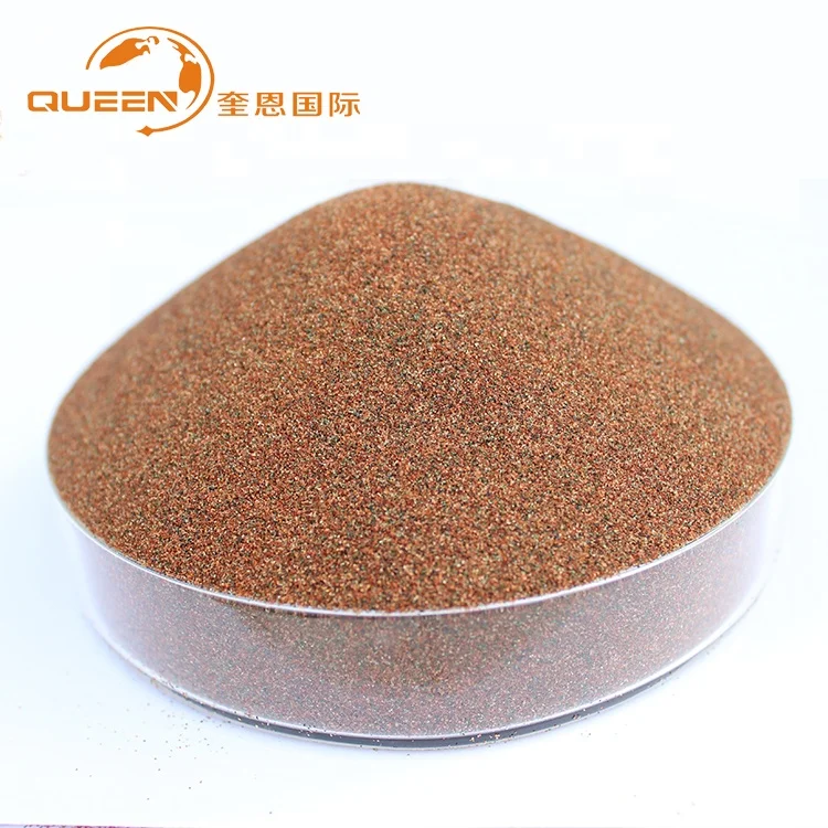 20 30 40 50 60 80 90 meah  garnet sand for water filtration media water jet abrasive 0.18mm garnet sand 80 mesh for cutting me