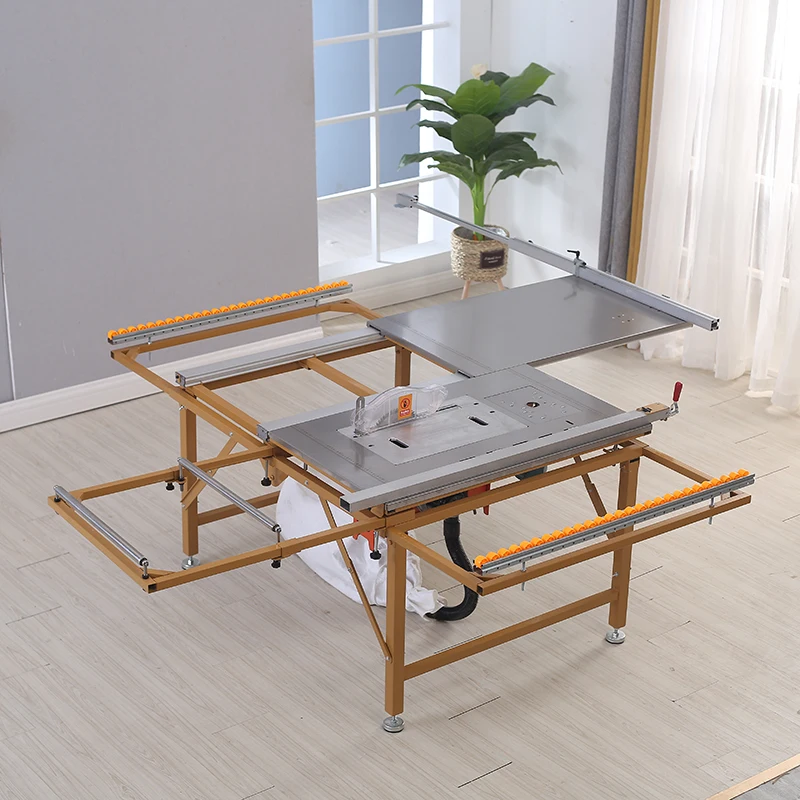 Portable sliding table saw wood machine woodworking cutting panel saw machine