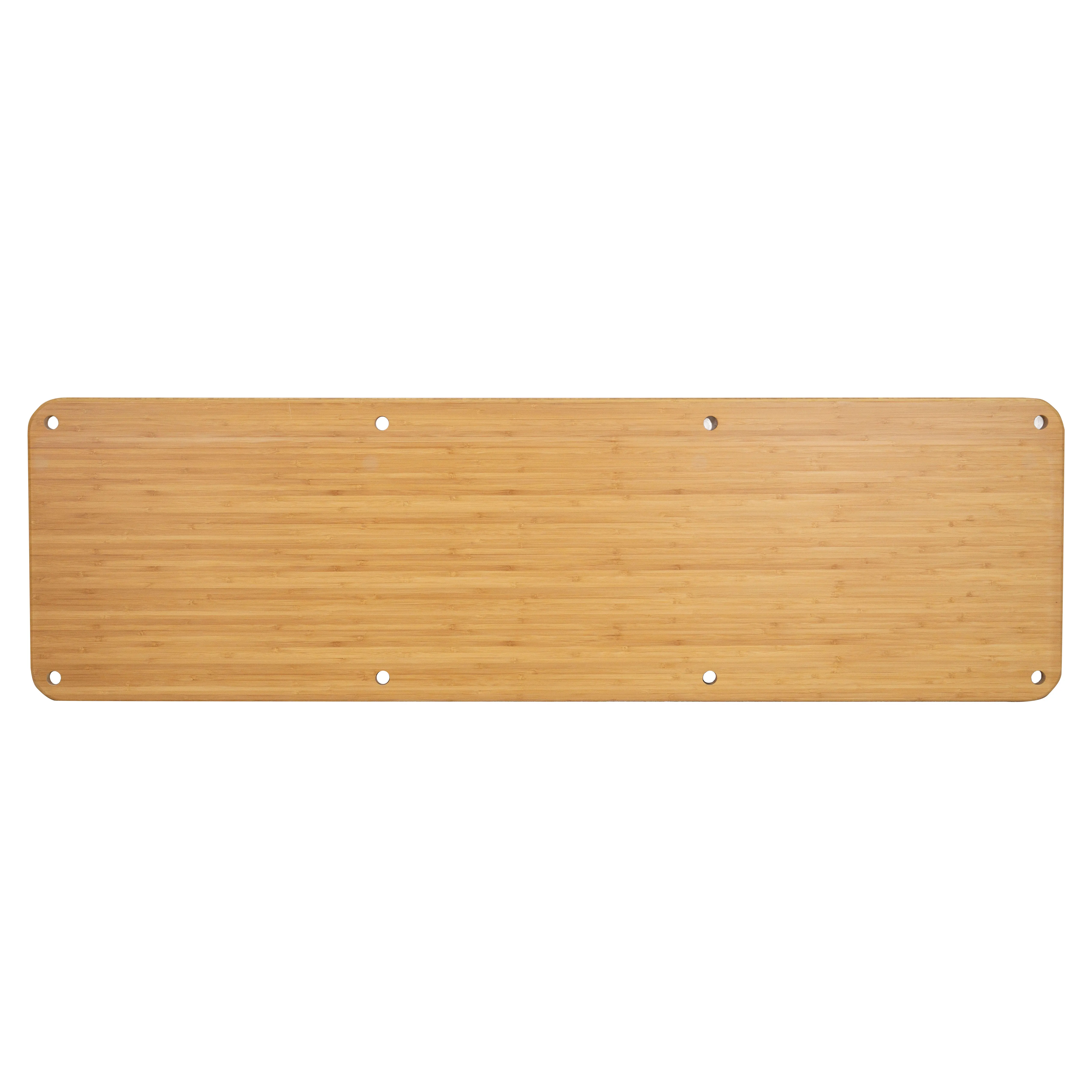 Bambkin Natural Solid Bamboo Table Top Wooden Board