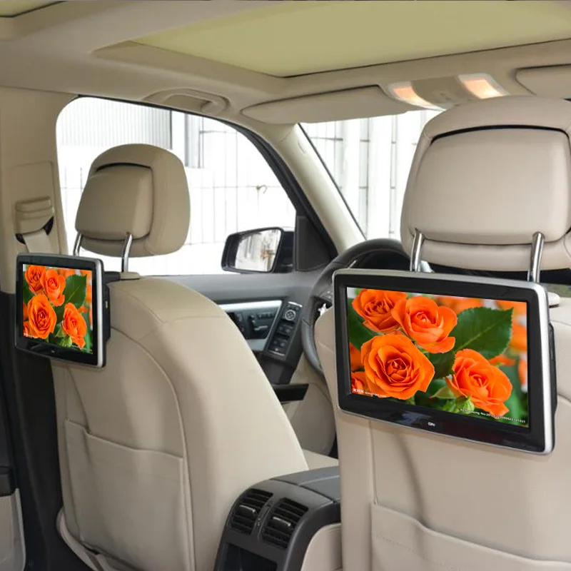 2.5D Slim 11.6 Inch Car Android 8 Core 4k 8k 1080p Touch Screen For BMW Headrest Monitor For BMW E90 E91 E92 E93