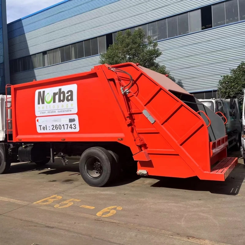 15m3 refuse collector compression garbage truck