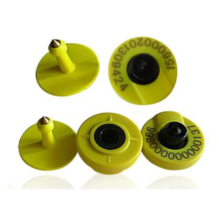 134.2Khz FDX-B HDX 30mm EM4305 Rfid Ear Tags for Animals