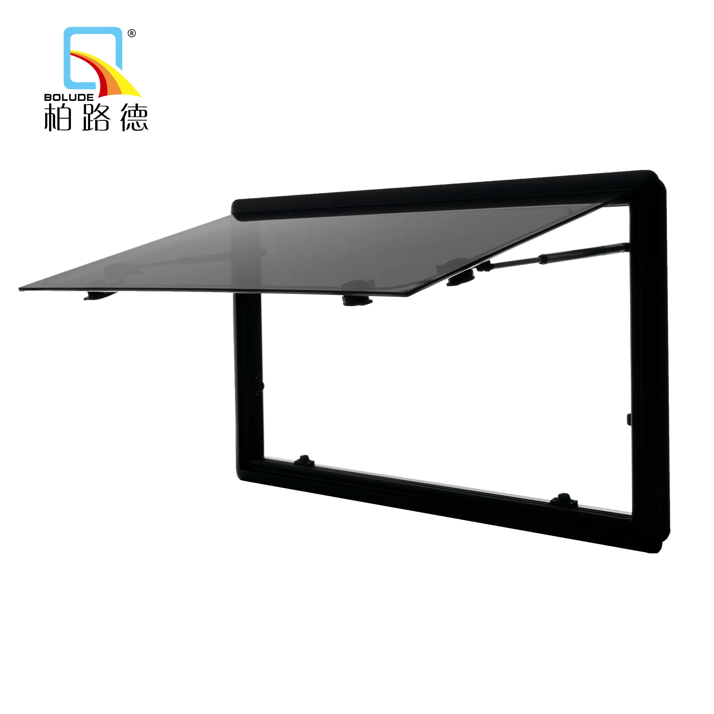 BOLUDE Modern Aluminium RV Window Roller Square Corners with EMARK DOT Square Corner Motorhome Caravan