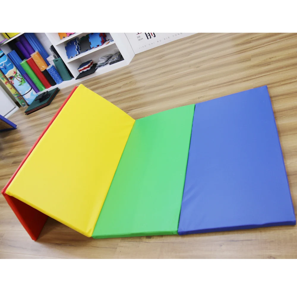 Gymnastics Tri Folding Floor Mat Manufacturer