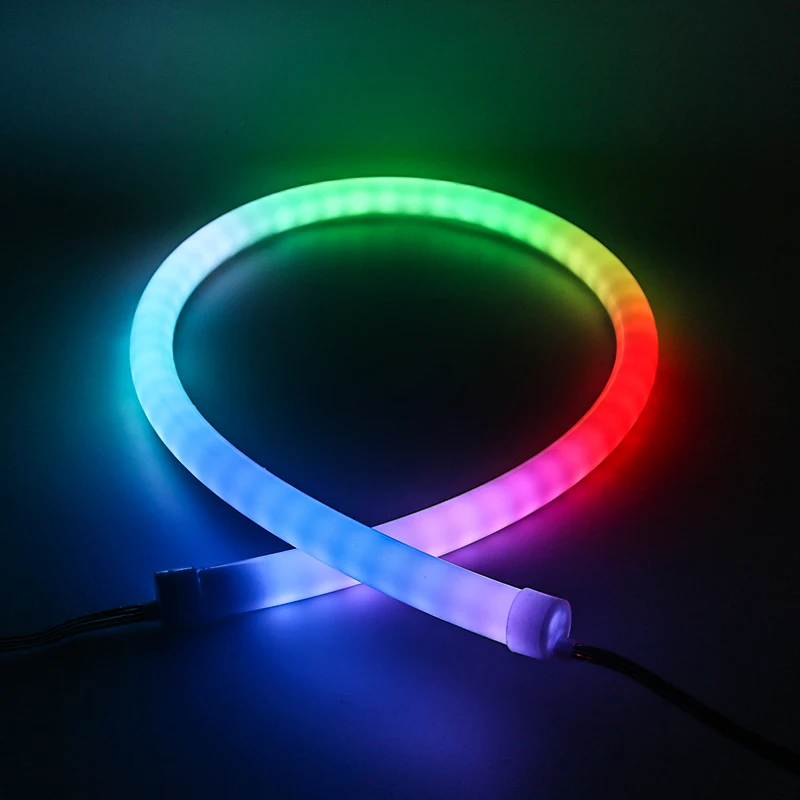 Trade Assurance diameter 20mm 270deg New Waterproof LED neon flex /RGB Multi-color Changing Flexible neon light