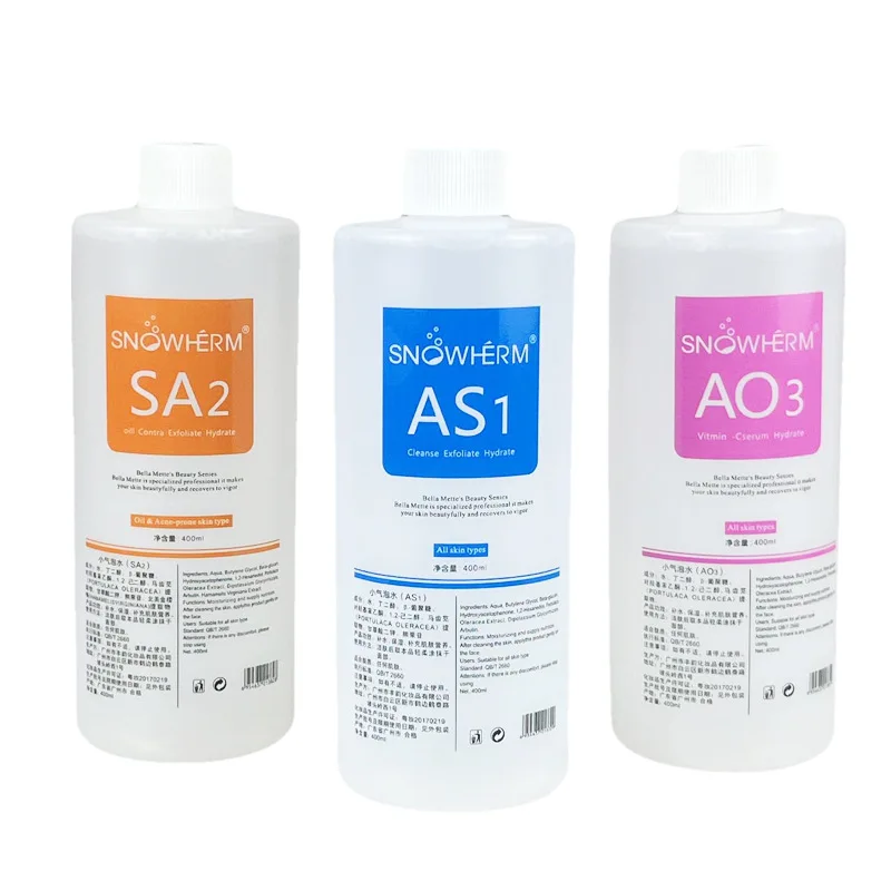 Aqua Peeling Hydra Solution H2O2 Machine Beauty Facial Hydro Serum with Aqua Solutions Liquid Household Chemicals