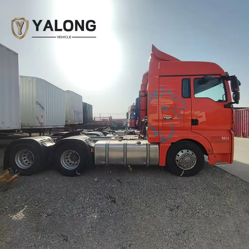 Second hand sinotruk sitrak G7 tractor truck 6x4 480hp trailer head 10wheels heavy duty truck