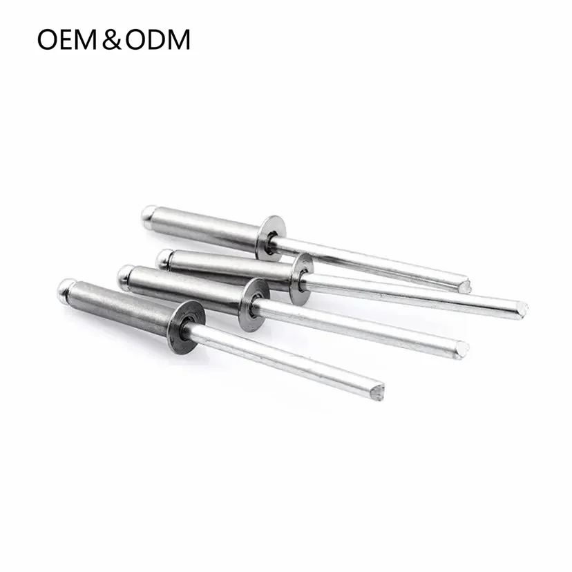 Ss Pop Blind Open / Closed End Rivets Industrial Aluminum Steel Plated Blind Rivet