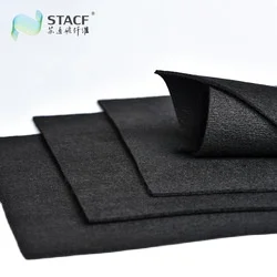 High Adsorption Activated Carbon Fiber Needle Felt Viscose Activated Carbon Fiber Fabric Filter Felt