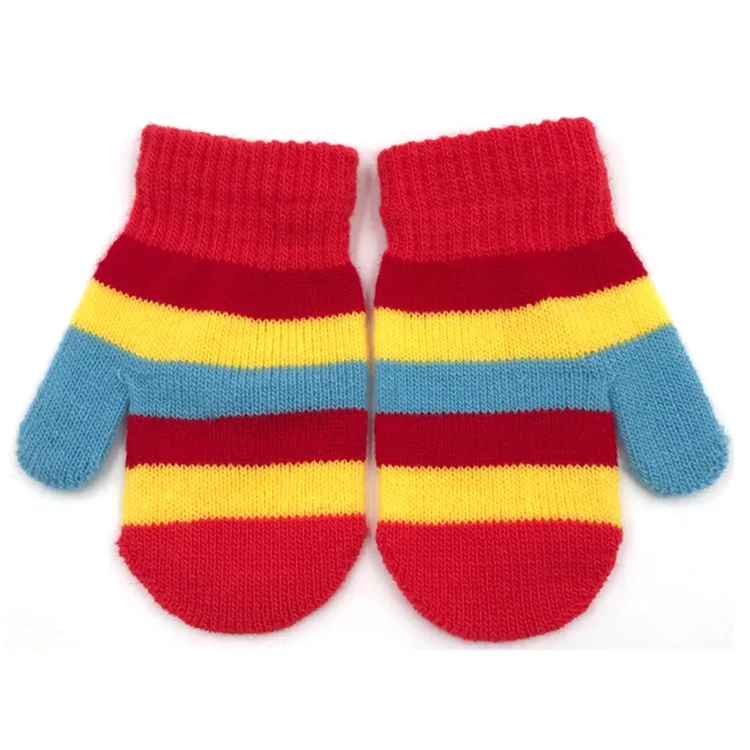 Cheap Low Price Kid Colorful Winter Warm Waterproof Gloves Outdoor Sports Running Driving Bicycle Winter Gloves