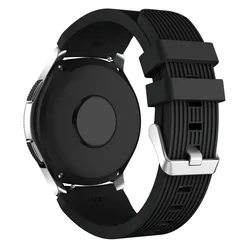 Custom S-S010 Hot Sale 22mm Soft Sport Rubber Silicone Watch Band Strap For Samsung Galaxy Watch 4 Classic 46mm Designer Band